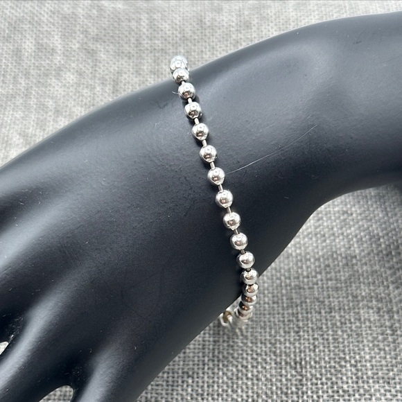 Vintage Sterling silver bracelet Italy #046 - Picture 2 of 8